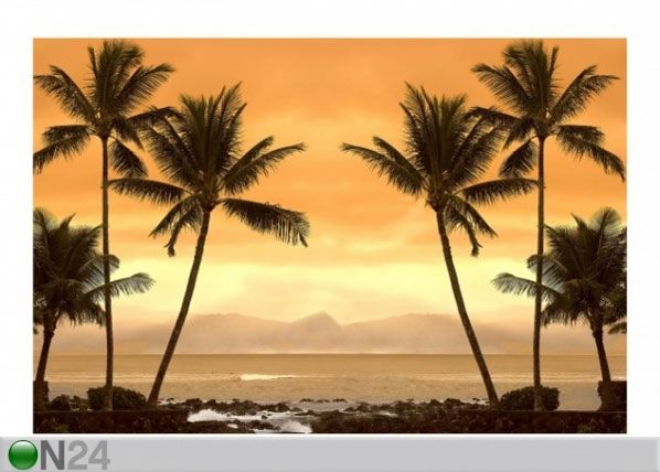 Fliis fototapeet Caribbean Sunset I