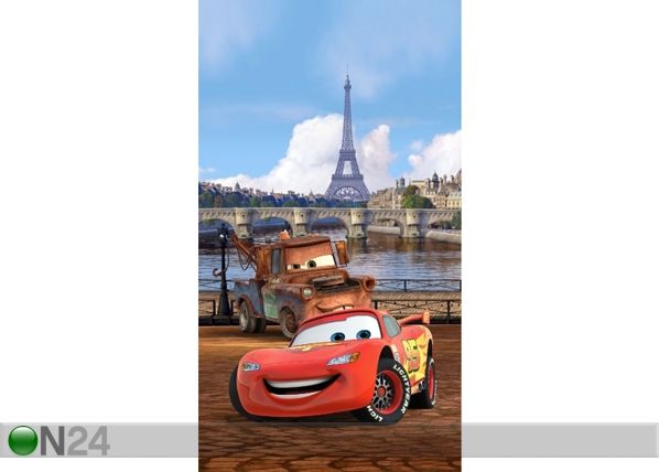 Fotokardin Disney cars Paris 140x245 cm