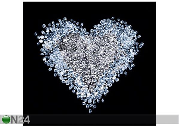 Fototapeet Heart of diamond 300x280 cm
