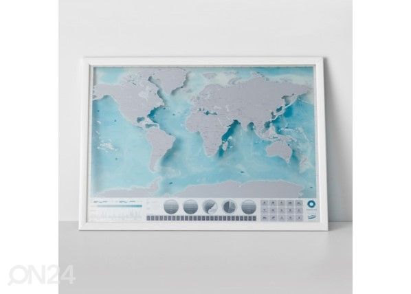 Kraabitav maailmakaart, ookean