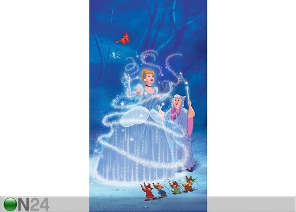 Pimendav fotokardin Disney Cinderella I 140x245 cm