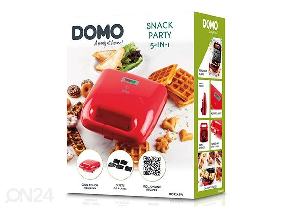 Võileivagrill Domo Snack Party 5in1