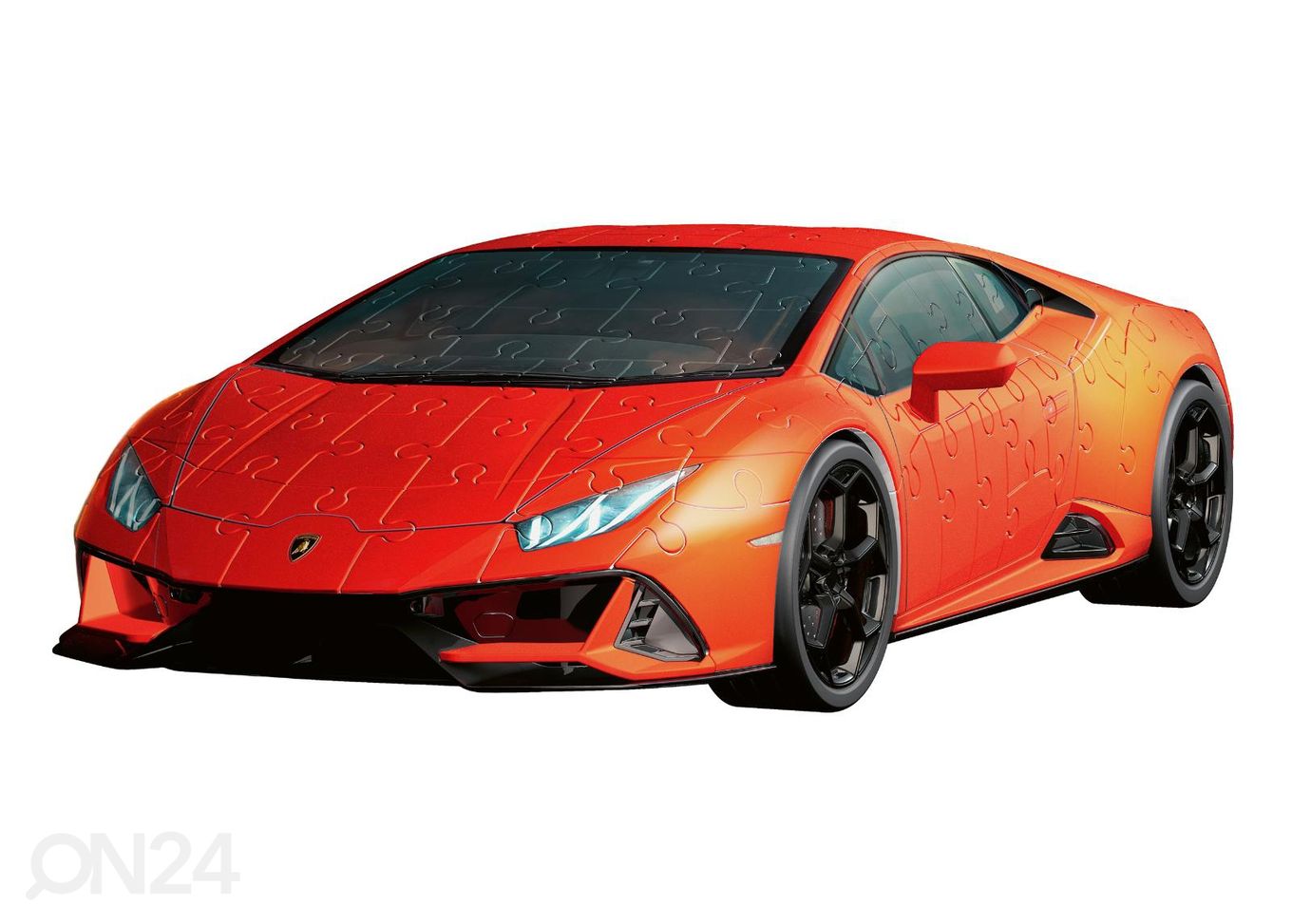 3D pusle Lamborghini Huracan EVO Ravensburger suurendatud