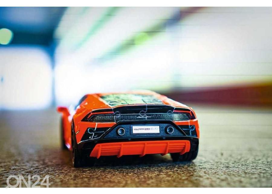 3D pusle Lamborghini Huracan EVO Ravensburger suurendatud