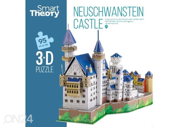 3D pusle Neuschwansteini loss 95 tk suurendatud