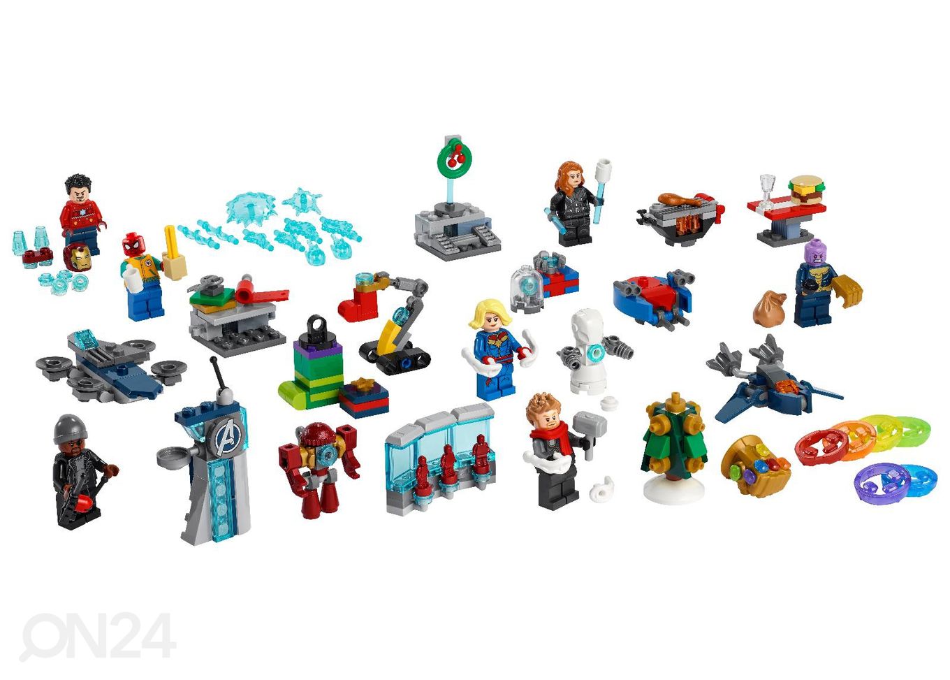 Advendikalender LEGO Marveli Tasujad suurendatud