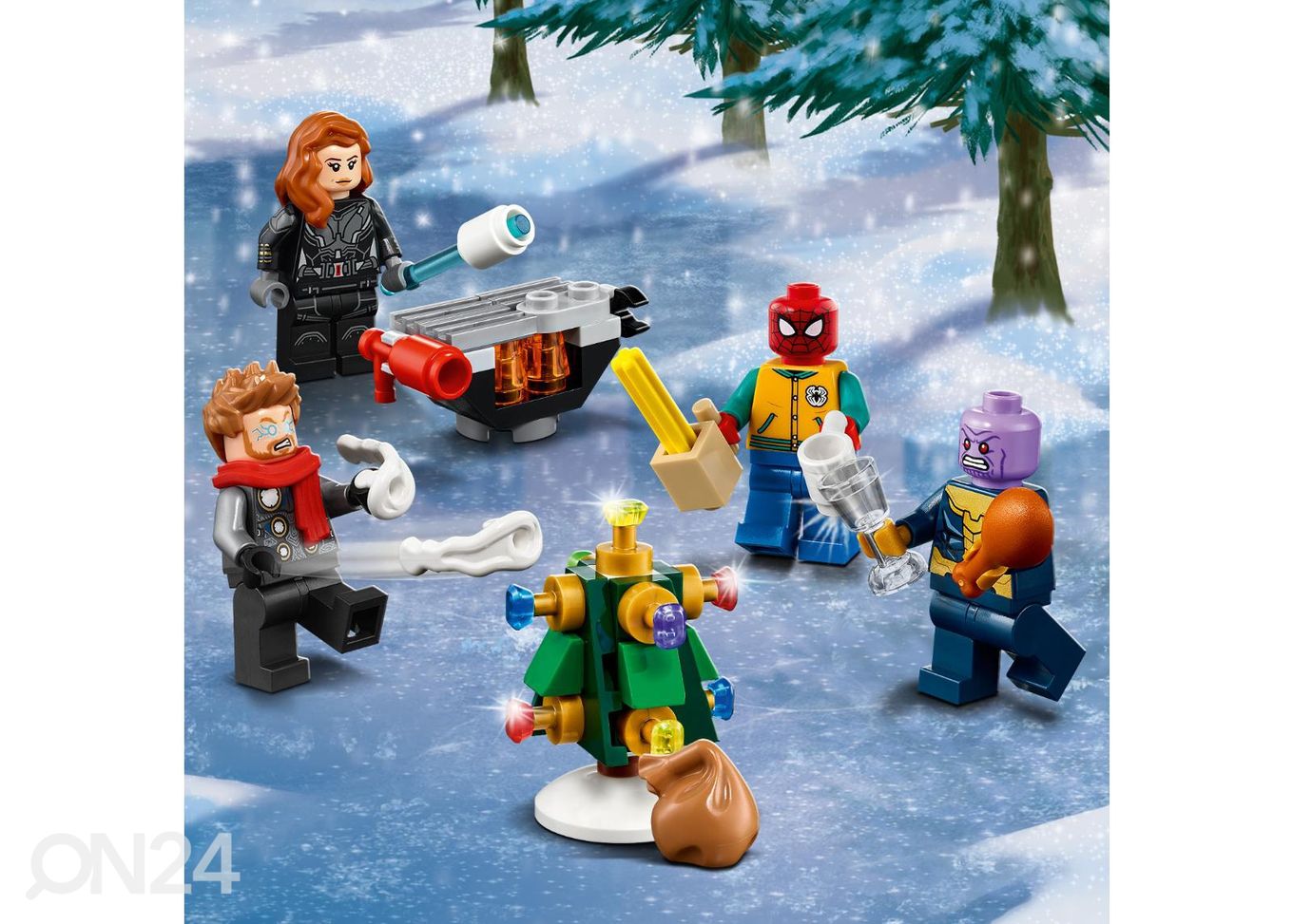 Advendikalender LEGO Marveli Tasujad suurendatud