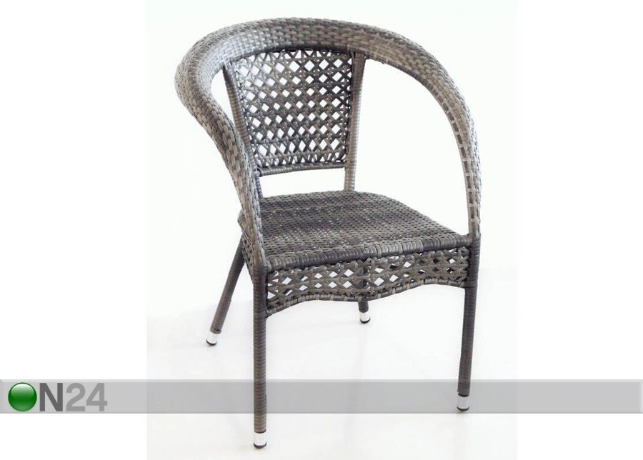 Aialaud 130x80 cm + 4 tooli Anguilla suurendatud
