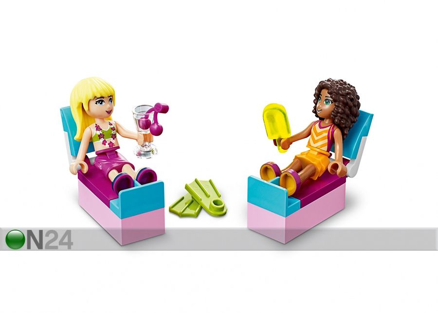 Andrea ja Stephanie rannapuhkus Lego Juniors suurendatud