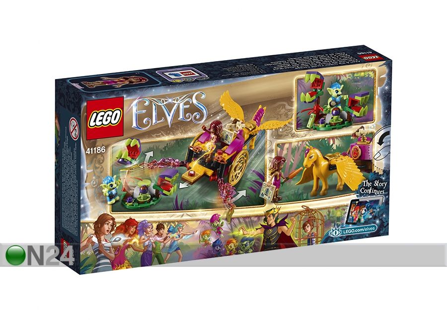 Azari põgenemine goblinite metsast Lego Elves suurendatud