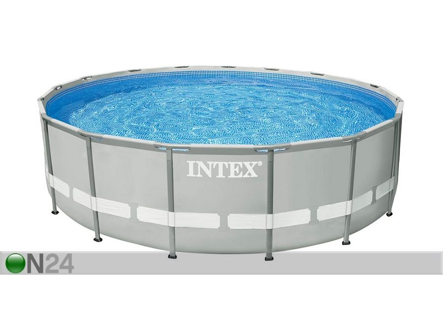Bassein Intex Prism 549x122 cm filterpumba ja redeliga suurendatud