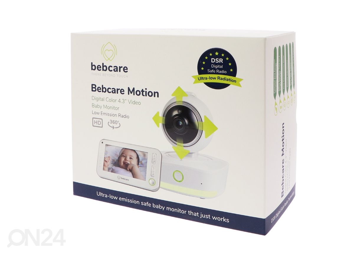 Bebcare Motion digitaalne värviline 4,3-tolline videomonitor suurendatud