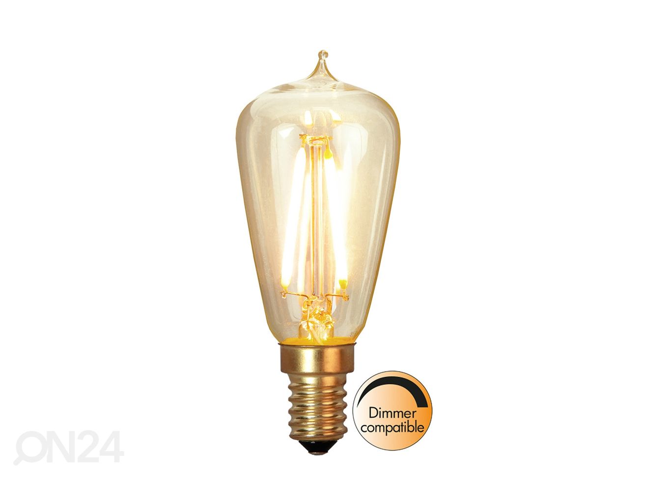 Dekoratiivne LED elektripirn E14, 1,9W suurendatud