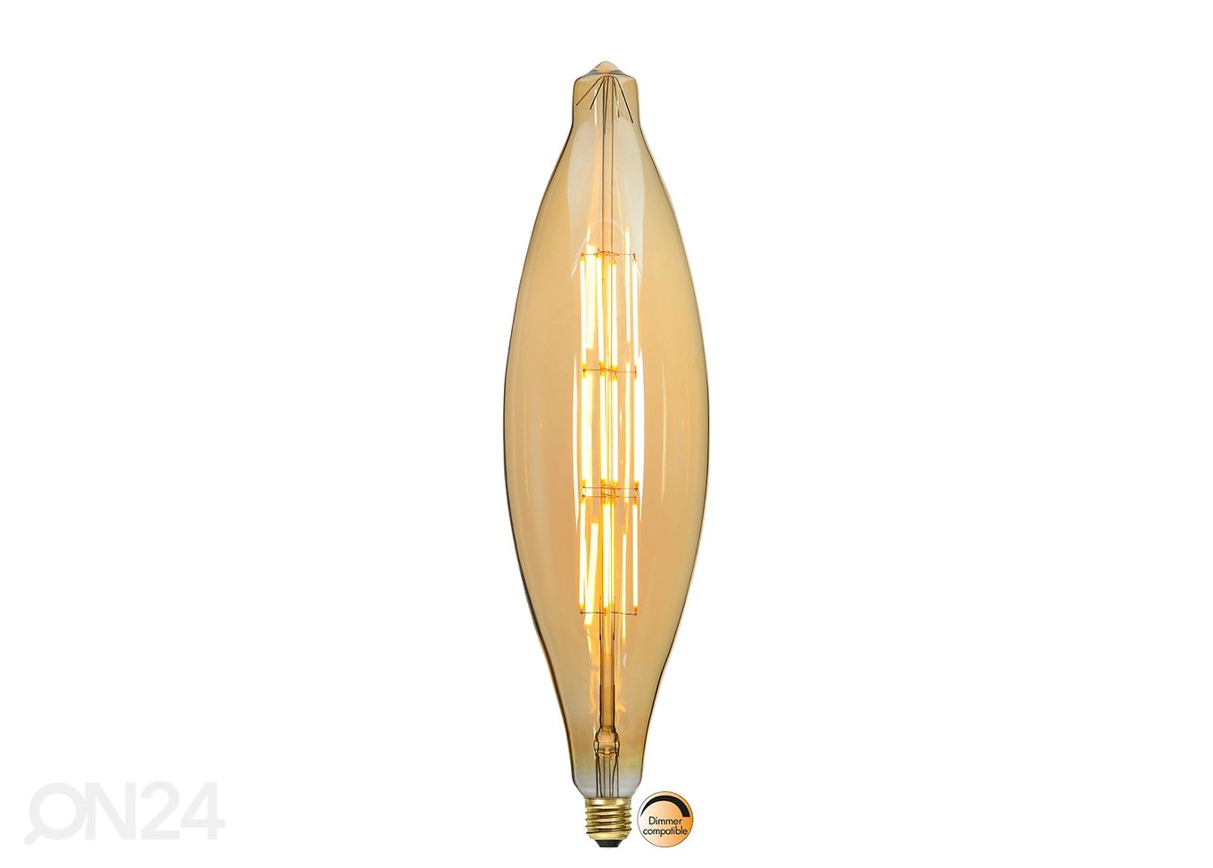Dekoratiivne LED pirn sokliga E27, 10W suurendatud