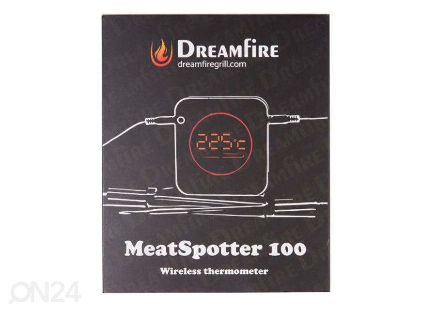 Dreamfire® Meatspotter 100 Bluetooth termomeeter 2 sondiga suurendatud
