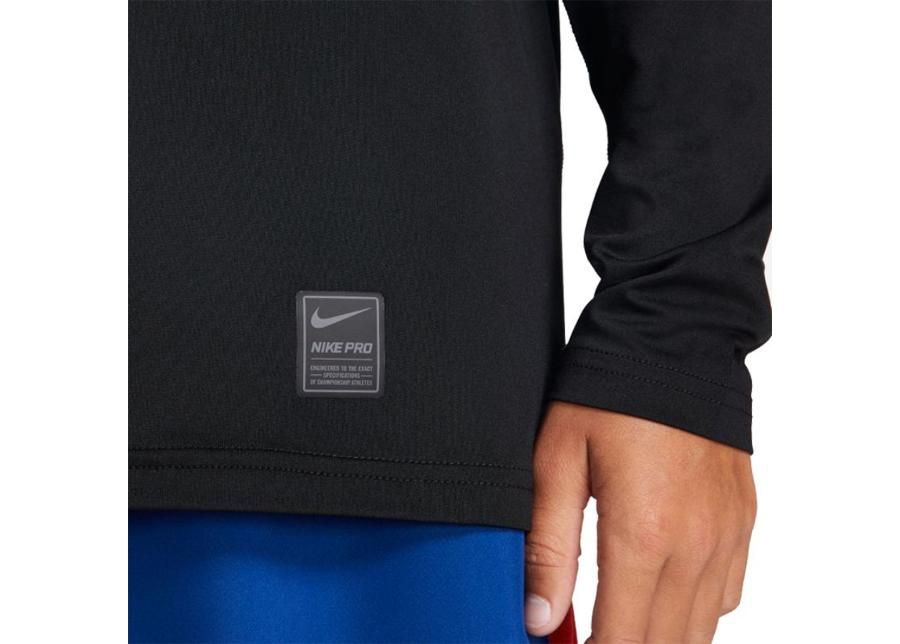 Dressipluus lastele Nike Pro Fitted LS Shirt Junior 858230-011 suurendatud