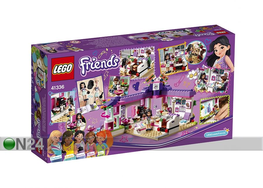 Emma kunstikohvik Lego Friends suurendatud