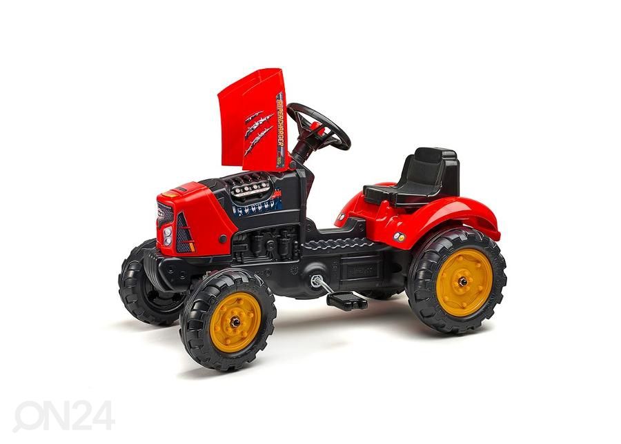 Falk Traktor Red Supercharger treileriga suurendatud
