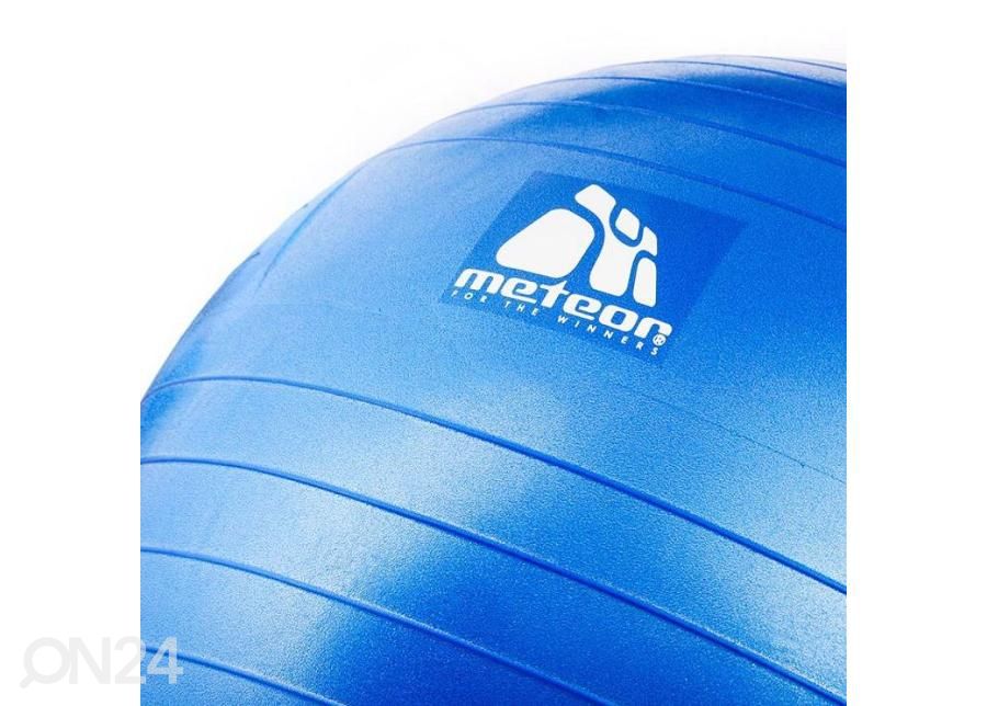 Fitnesspall Meteor 65 cm pumbaga sinine 31133 suurendatud