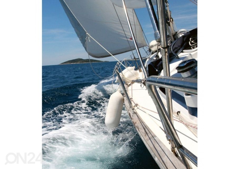 Fliis fototapeet Sailing 225x250 cm suurendatud