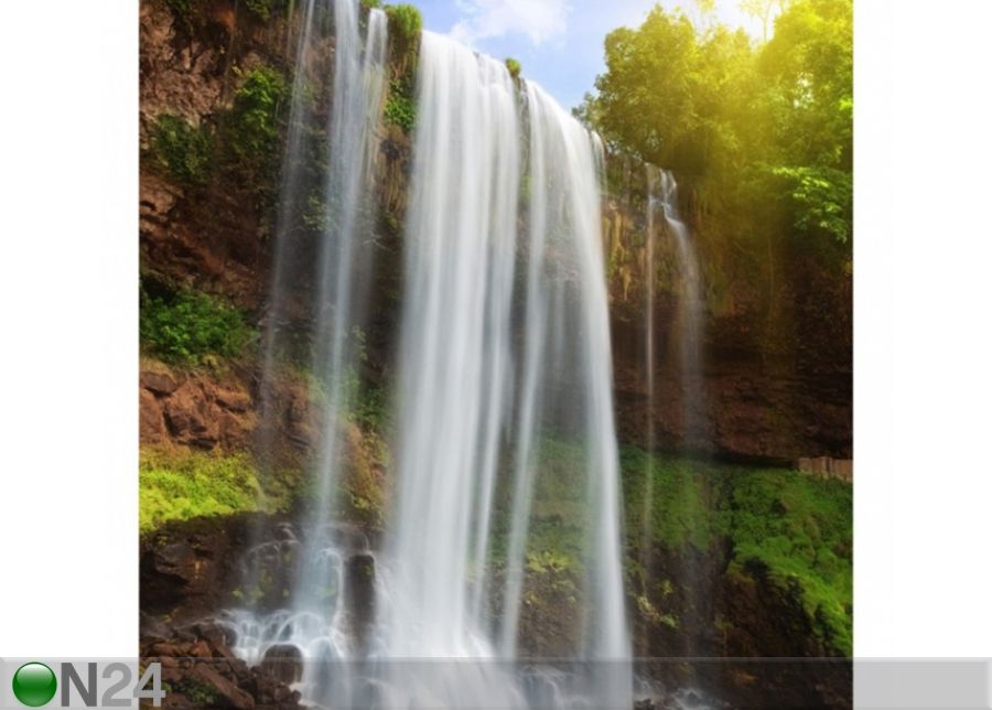 Fliis fototapeet Waterfalls suurendatud