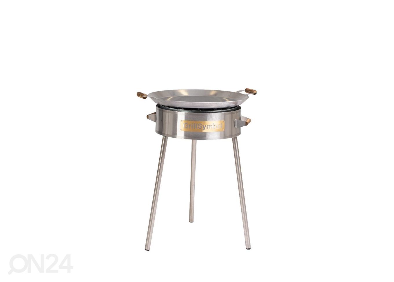 GrillSymbol gaasipõletiga grillpann PRO-580 inox suurendatud