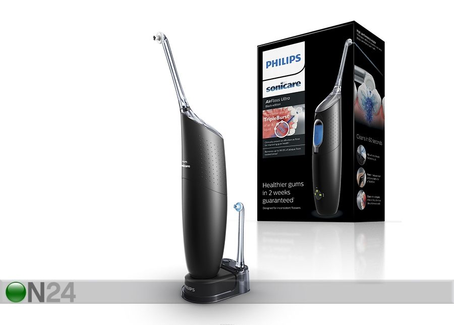 Hambavahede puhastaja Philips Sonicare AirFloss Ultra suurendatud