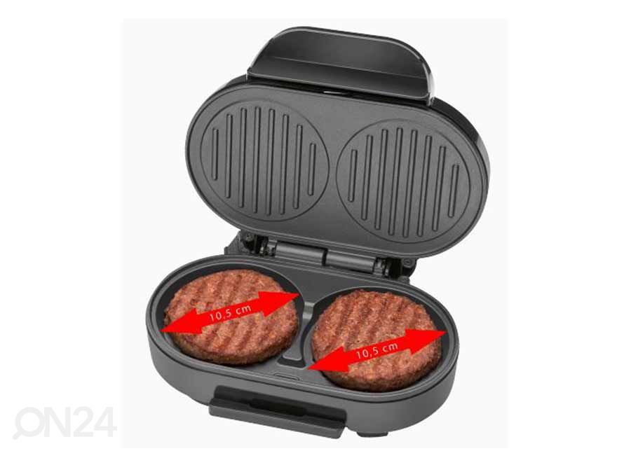 Hamburgeri grill Clatronic suurendatud