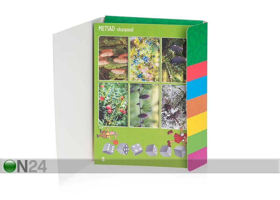Helindatud mängukaardid Lotte loodusmäng: metsad suurendatud