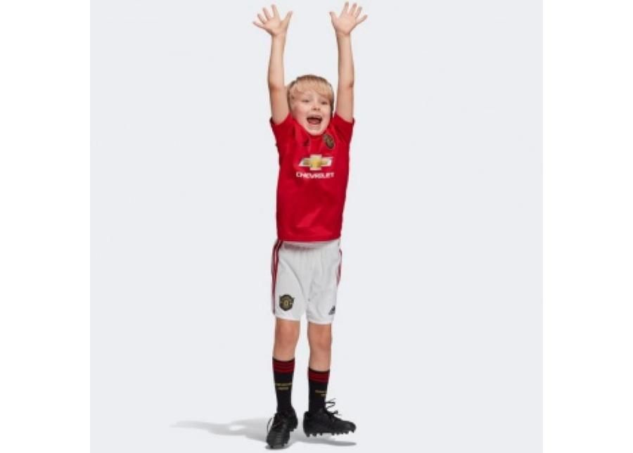 Jalgpalli komplekt lastele adidas Manchester United FC Home Mini JR DX8950 suurendatud