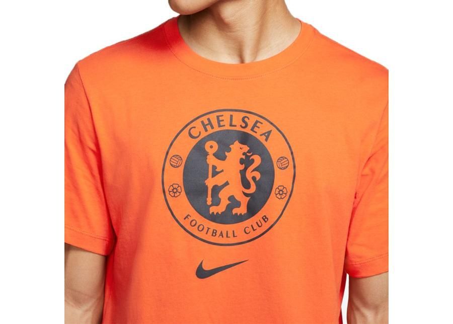 Jalgpallisärk meestele Nike Chelsea FC Tee Everroheline Crest 2 M CD3184-817 suurendatud