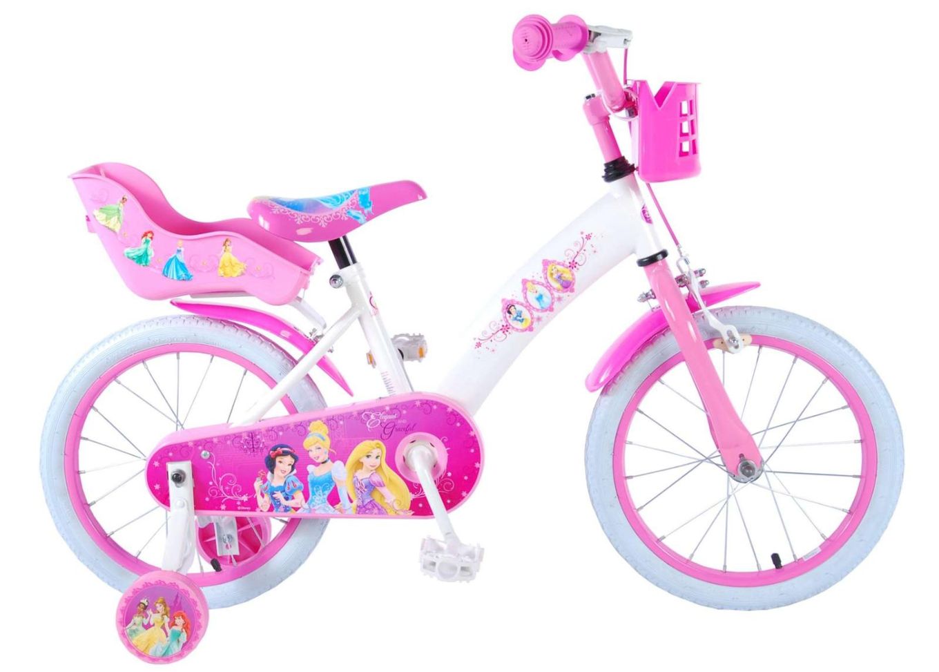 Jalgratas lastele Disney Princess 16 tolli suurendatud