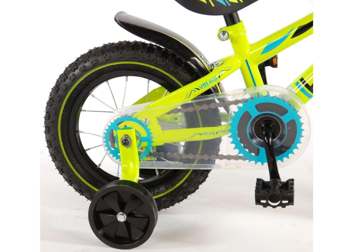 Jalgratas lastele Electric roheline 12 tolli Yipeeh suurendatud