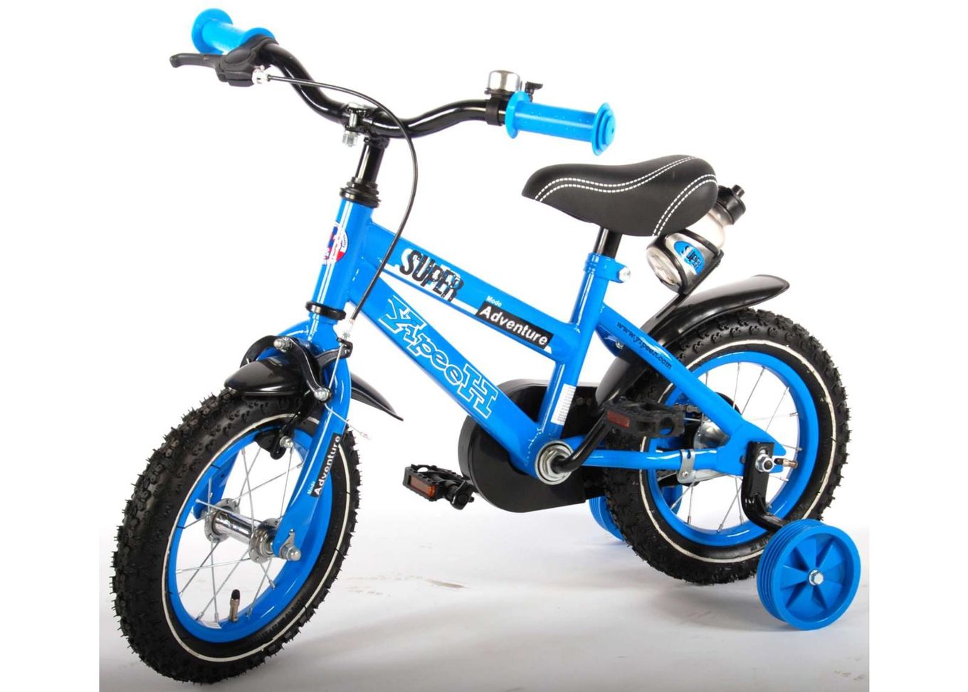 Jalgratas lastele Super Blue 12 tolli Yipeeh suurendatud