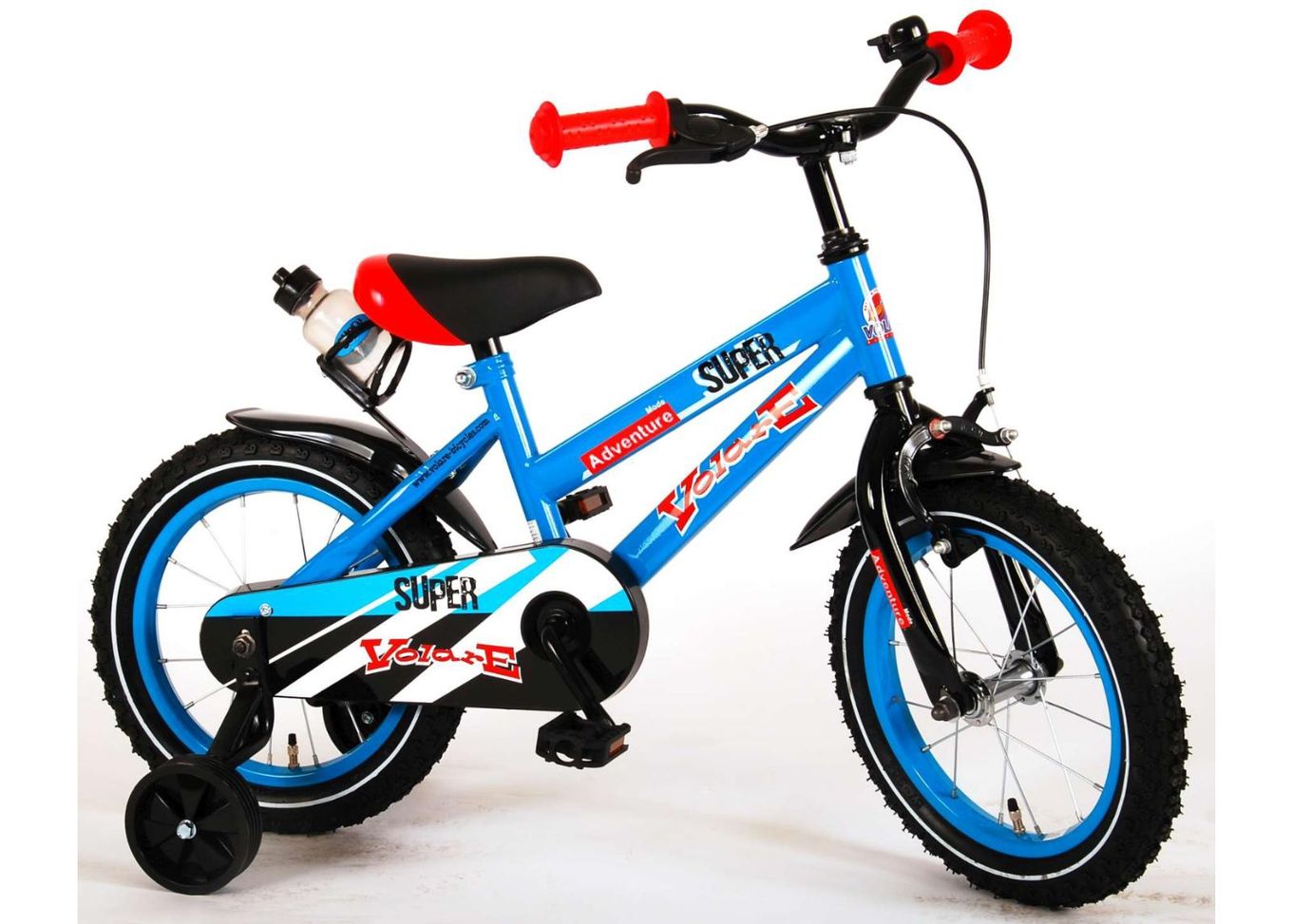Jalgratas lastele Super Blue 14 tolli Volare suurendatud