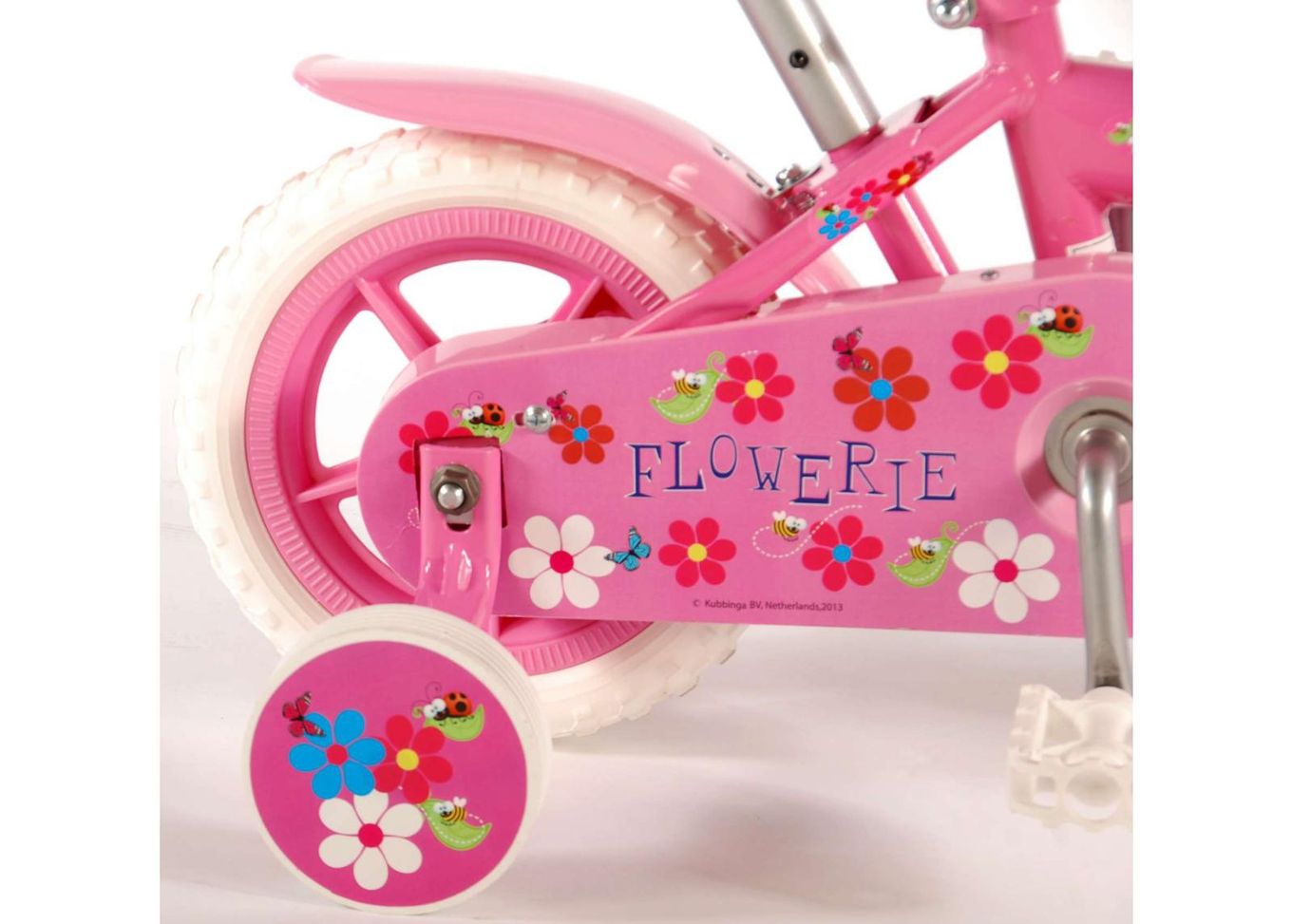 Jalgratas väikelastele Flowerie 10 tolli Yipeeh suurendatud