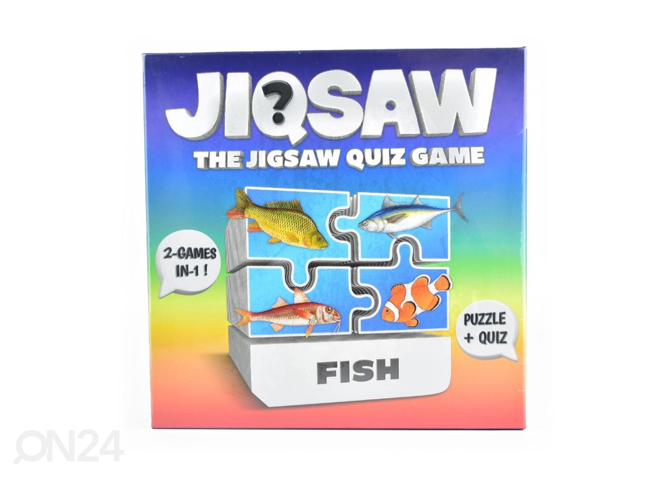 Jigsaw Quiz pusle viktoriiniga Fish suurendatud