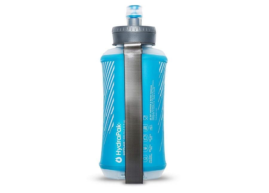 Kokkuvolditav veepudel HydraPack Softflask 500 suurendatud