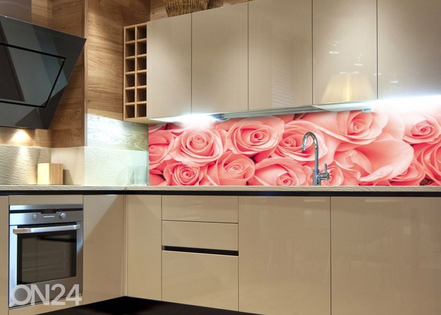 Köögi tagasein Roses 180x60 cm suurendatud