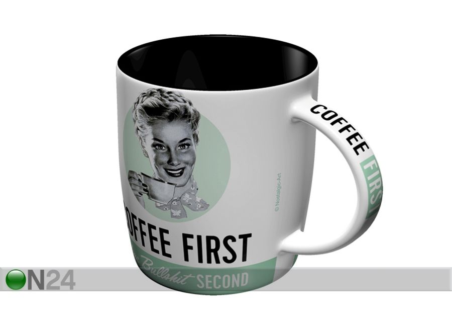 Kruus Coffee First suurendatud