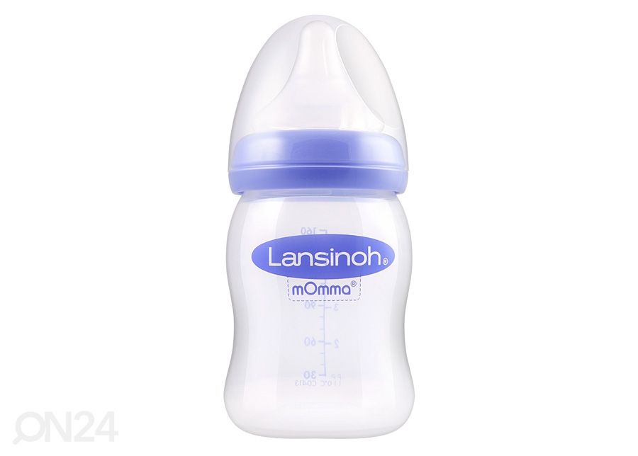 Lansinoh ® lutipudelite komplekt 160 ml ja toitmislutid S (2tk) suurendatud