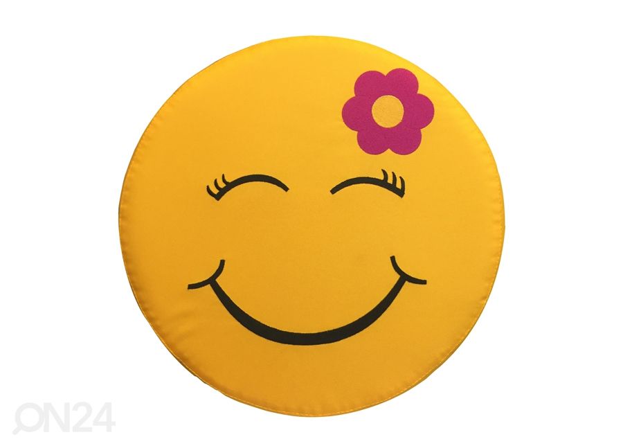 Laste istumispadi Smiley Flower suurendatud