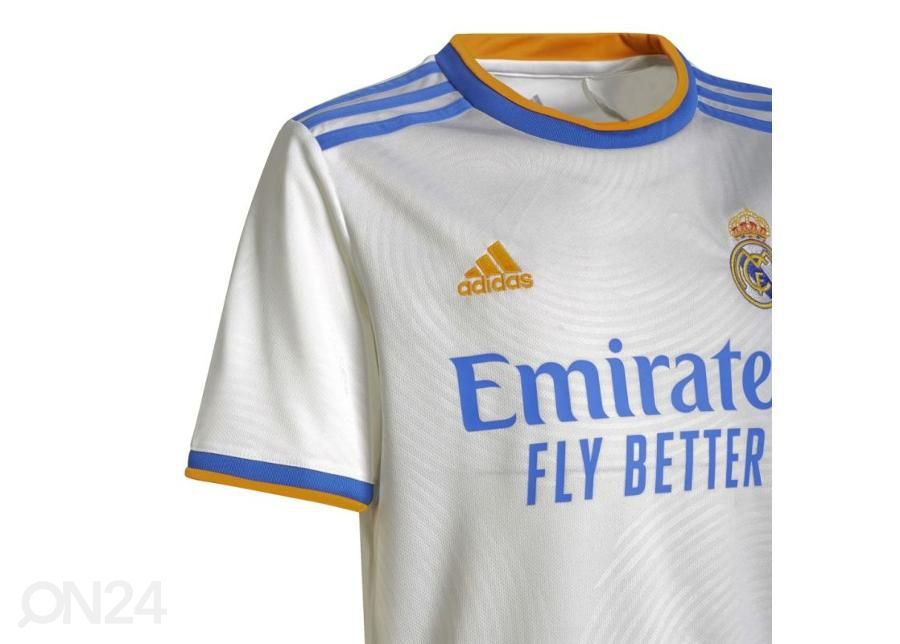 Laste jalgpallisärk Adidas Real Madrid Home suurendatud