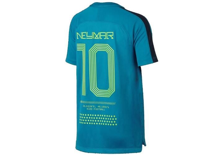 Laste jalgpallisärk Nike Neymar B NK Dry SQD Top SS GX Jr suurendatud
