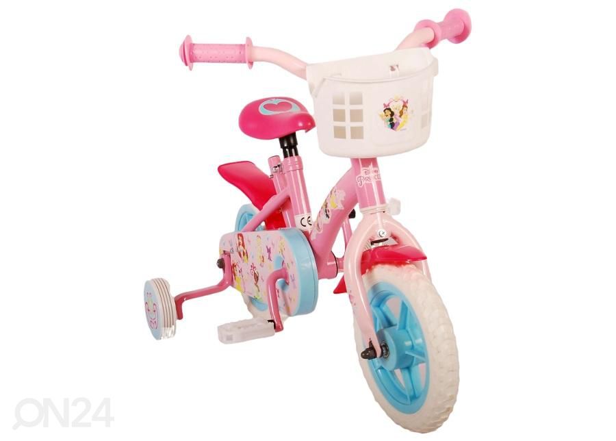 Laste jalgratas 10 tolli Disney Princess suurendatud