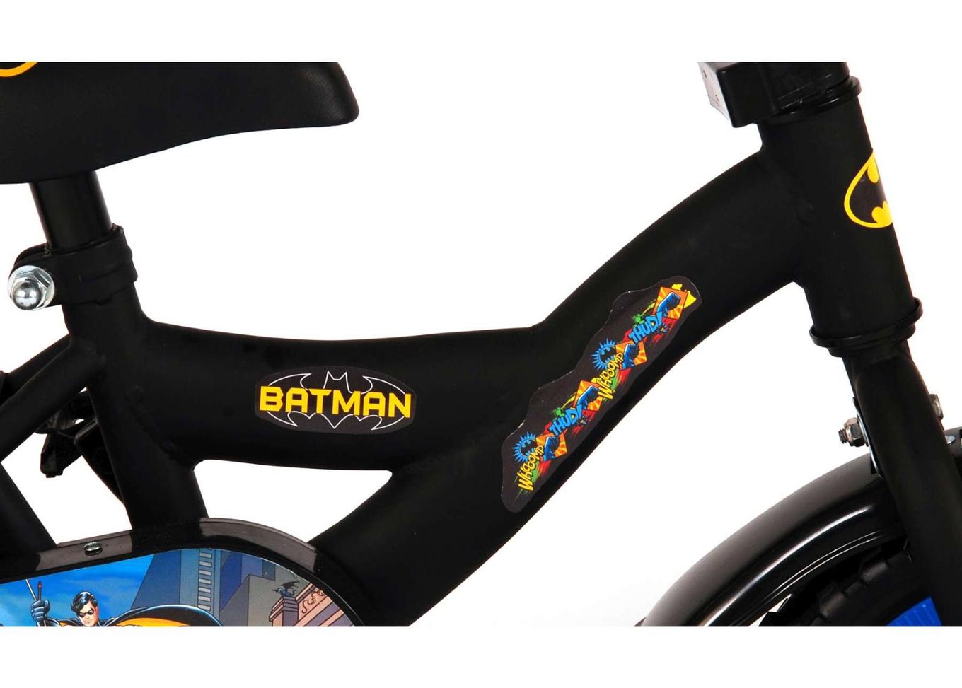 Laste jalgratas Batman 10 tolli Volare suurendatud