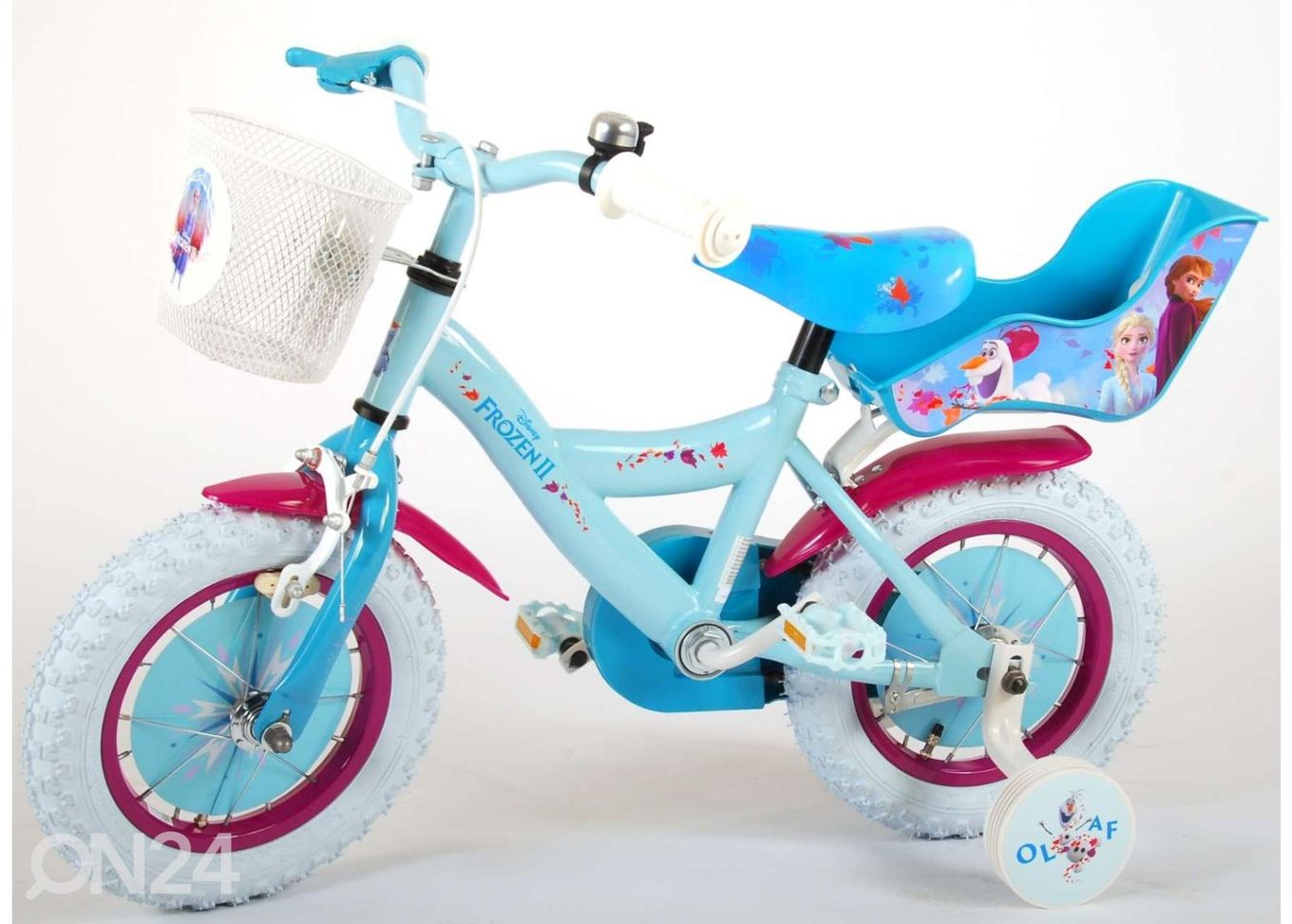 Laste jalgratas Disney Frozen 12 tolli Volare suurendatud