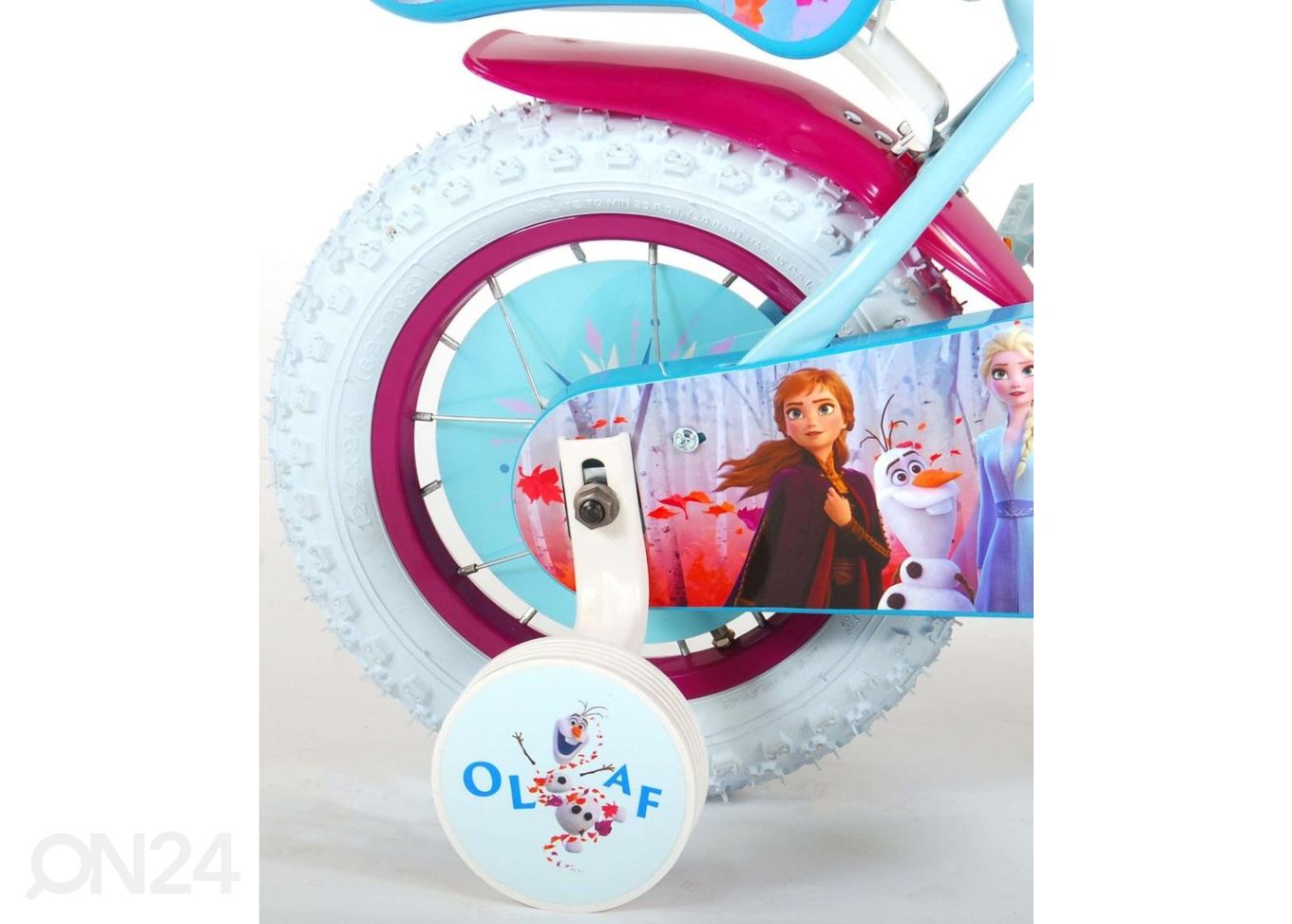 Laste jalgratas Disney Frozen 12 tolli Volare suurendatud