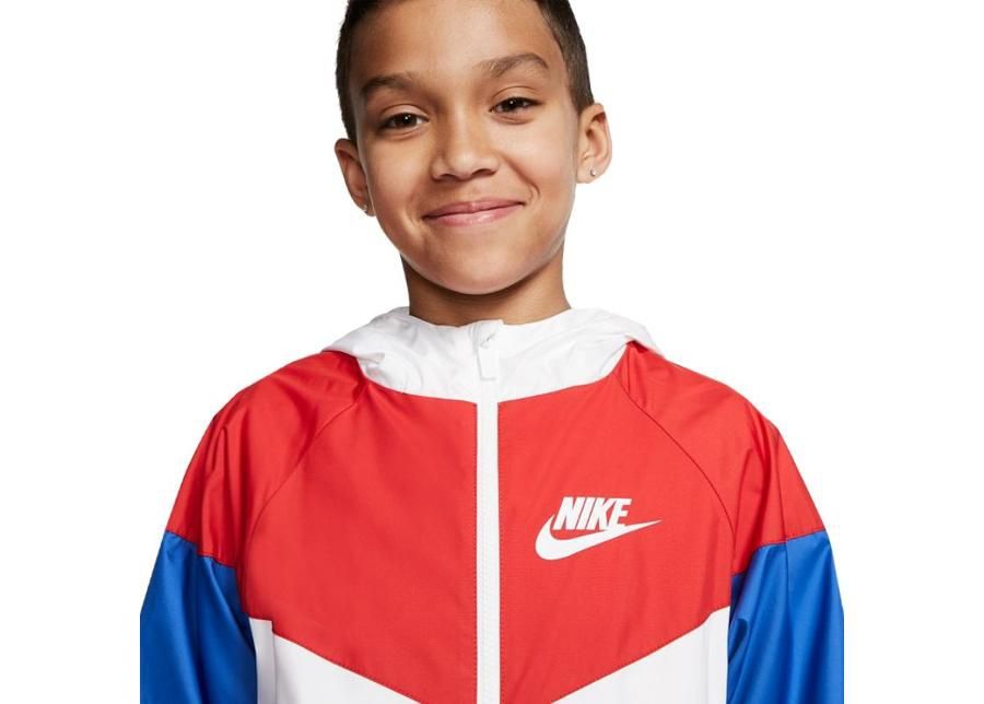 Laste kilejope Nike Nsw Windrunner Jacket Jr 850443-107 suurendatud