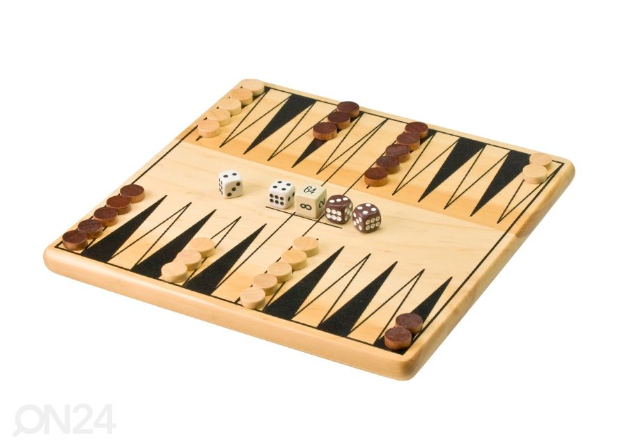Lauamäng Backgammon suurendatud